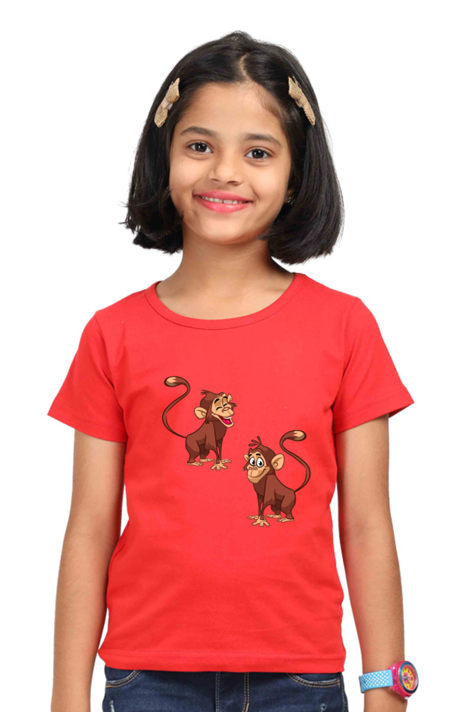 Monkey Madness Tee For Your Lil Girl