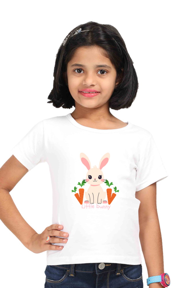 Girl Cute Little Bunny T