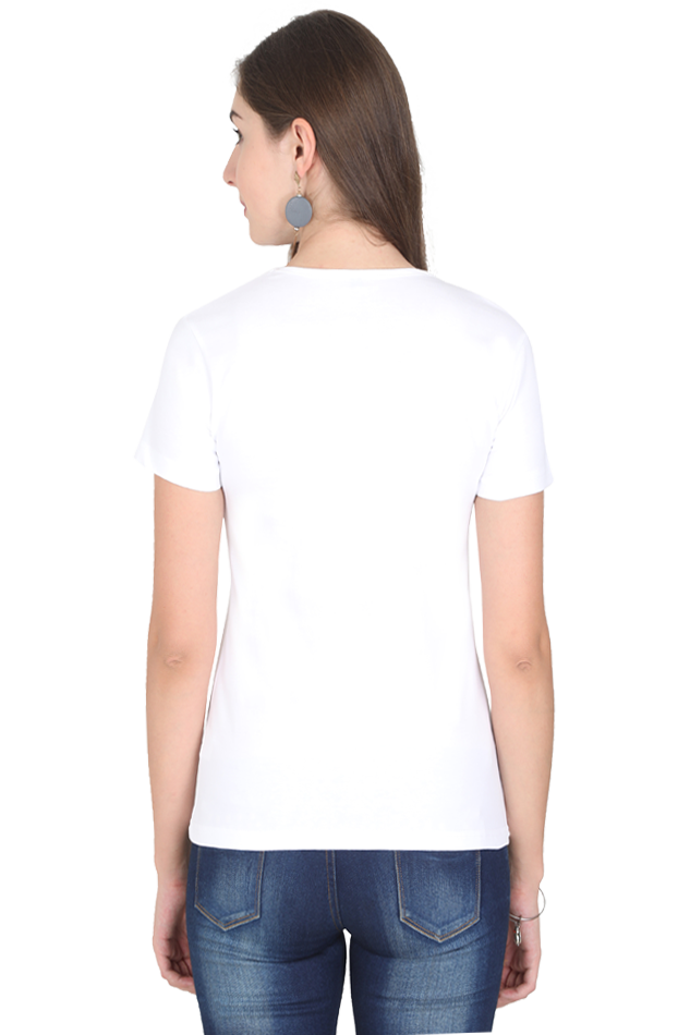 Women Round Neck T- The Golden Life