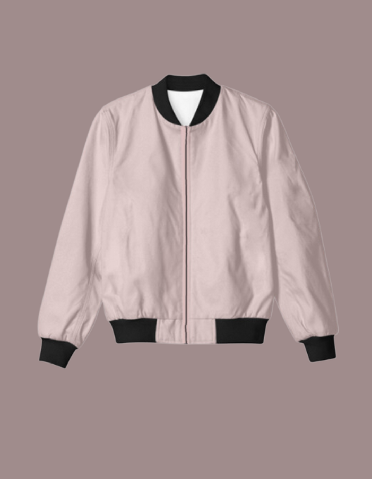 Baby Pink Bomber Jacket- Unisex