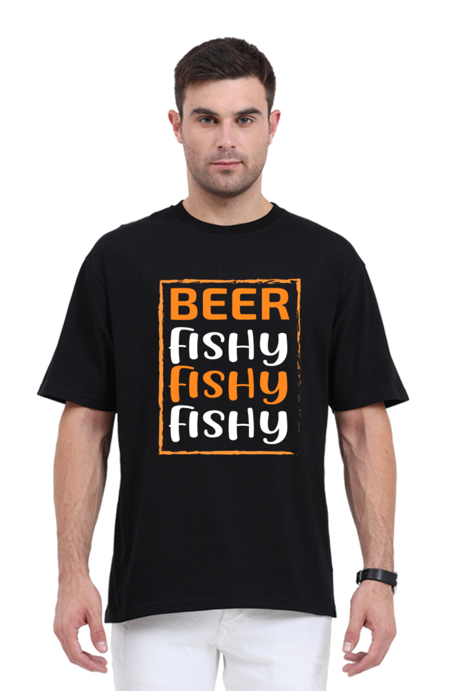 Beer Fishy Fishy Oversized Tee