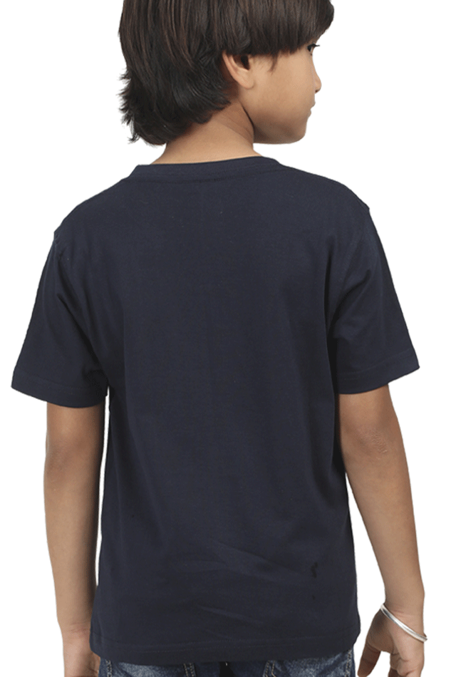 Boy Round Neck Half Sleeve T- Little Bunny