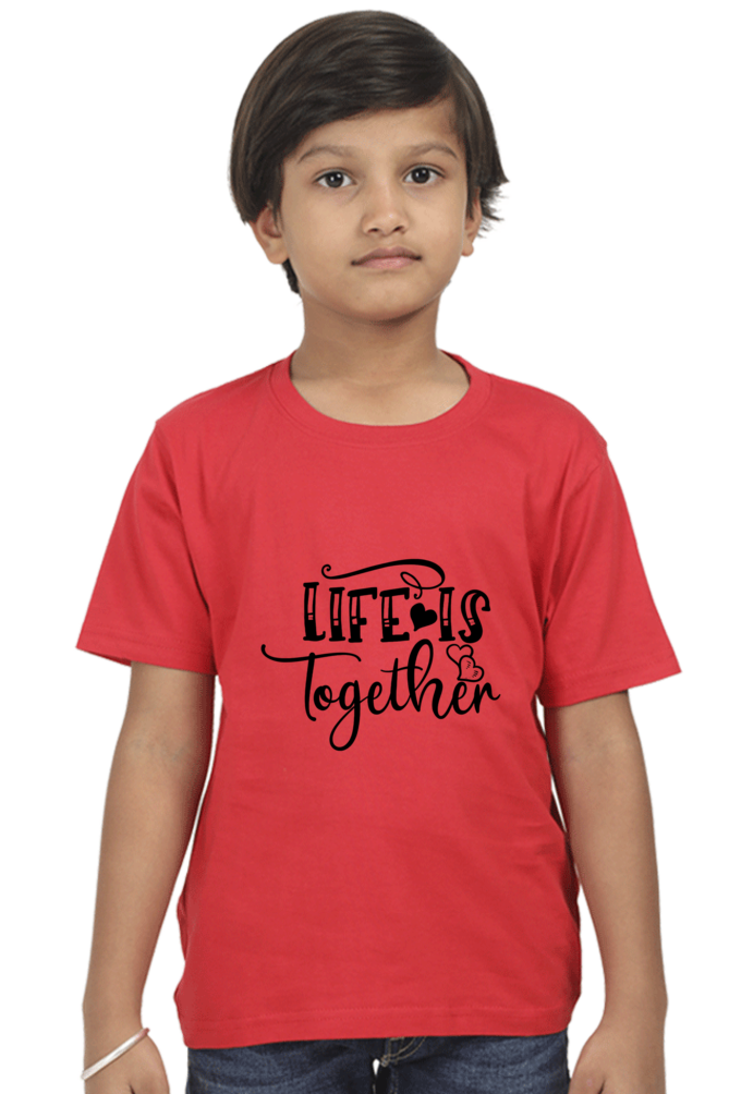 Life is Together Boys' Tee