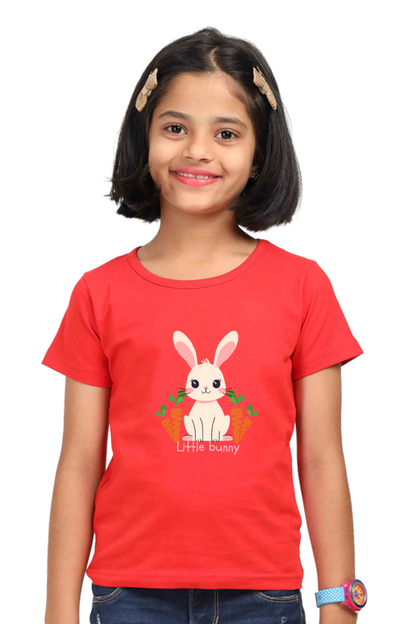 Girl Cute Little Bunny T