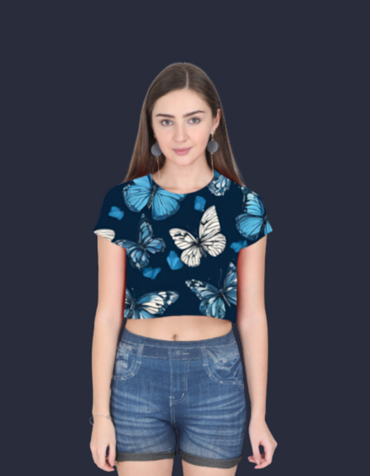 Butterfly Crop Top