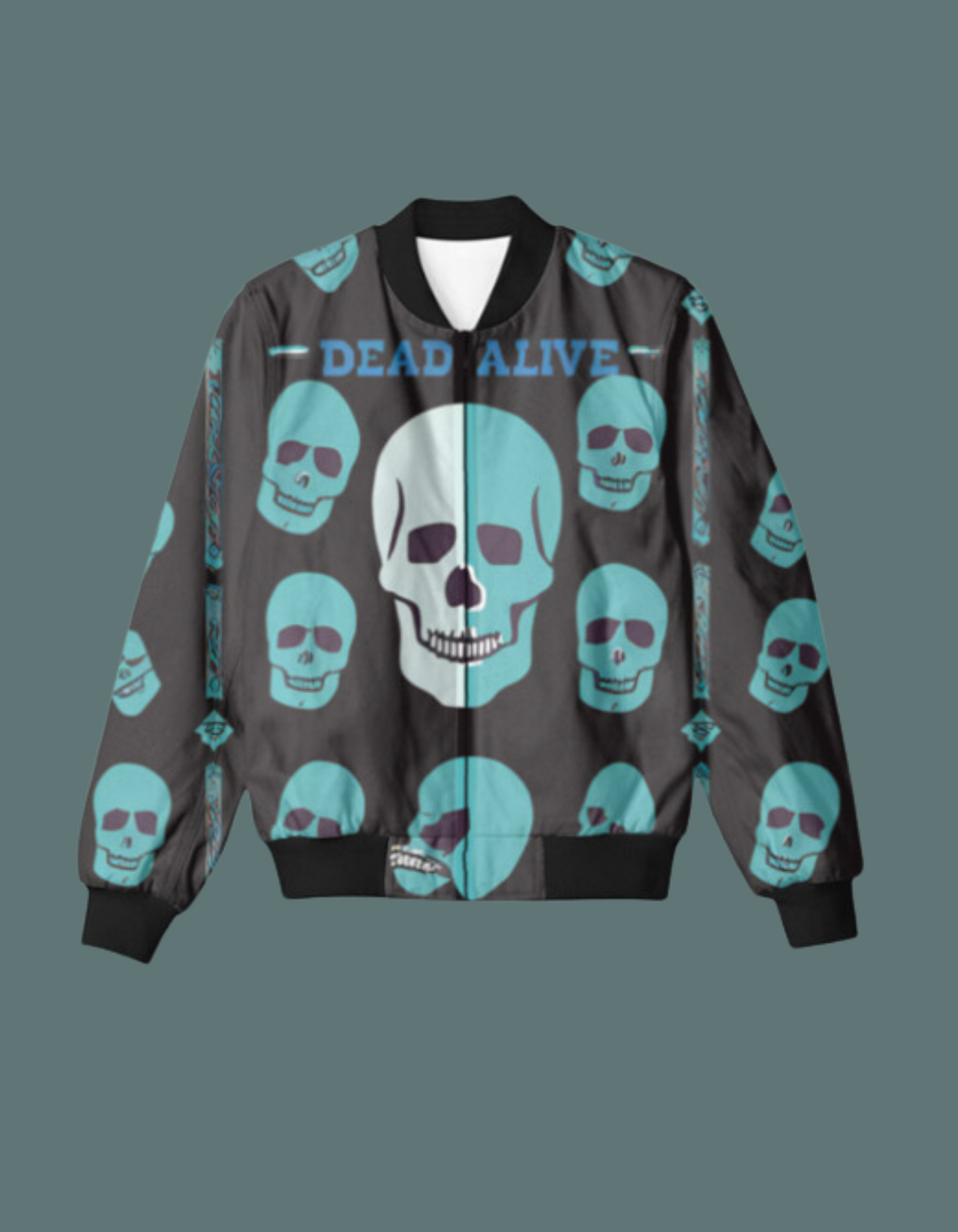 Dead & Alive- Unisex Bomber Jacket