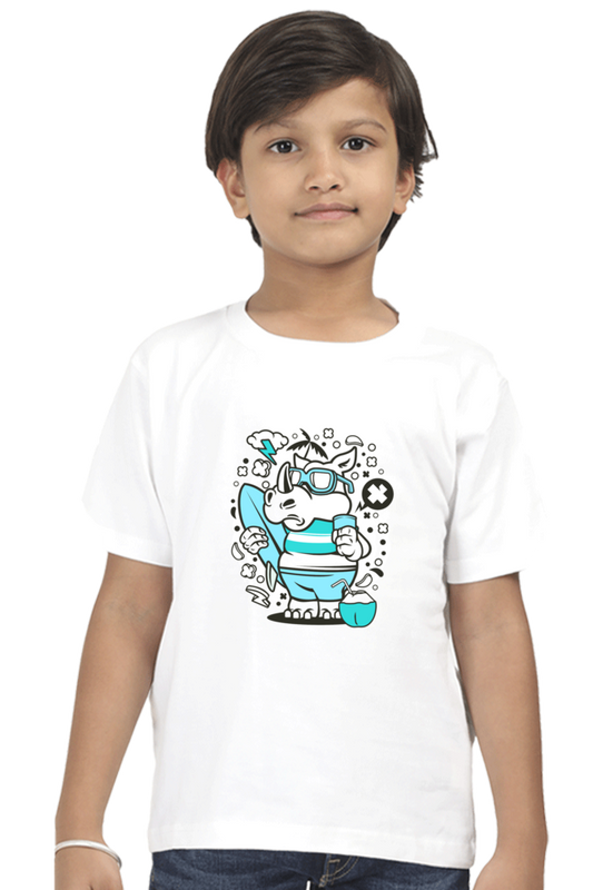 Playful Bear Graphic  Kids Tee