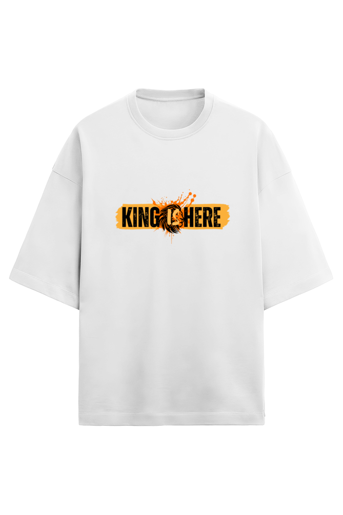 Premium Terry Oversized T- King Is Here