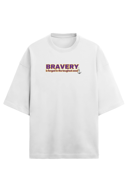 Oversized Tee: Bravery & Popeye(Light Colors)