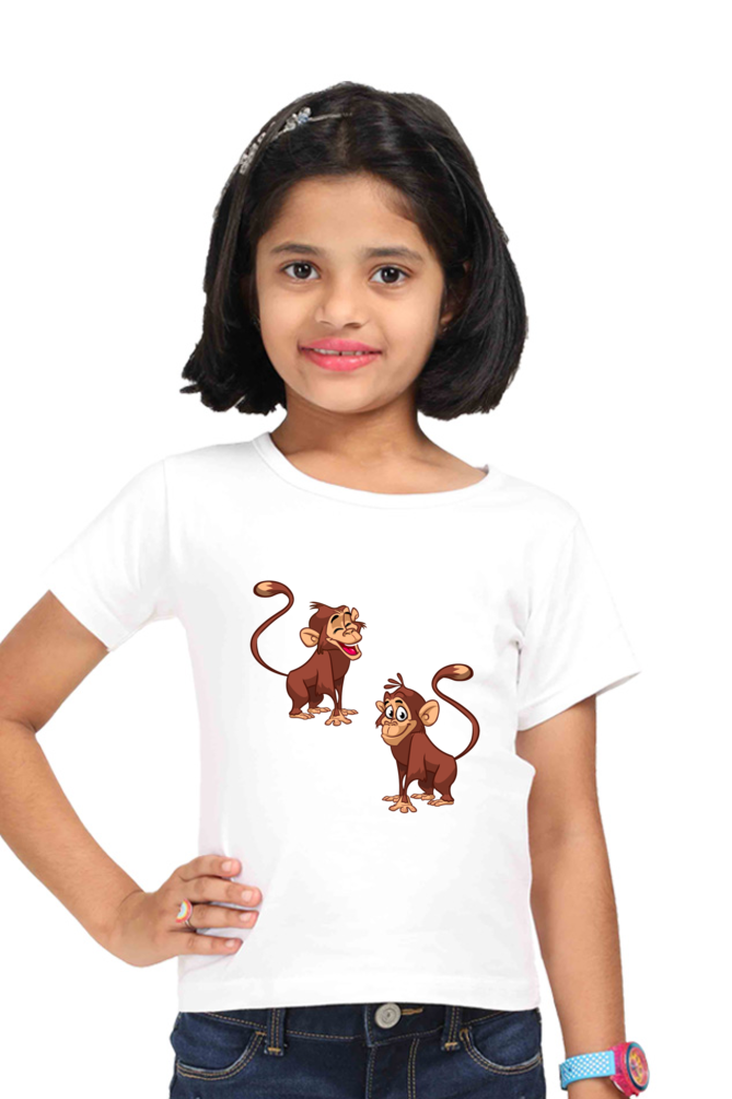 Monkey Madness Tee For Your Lil Girl