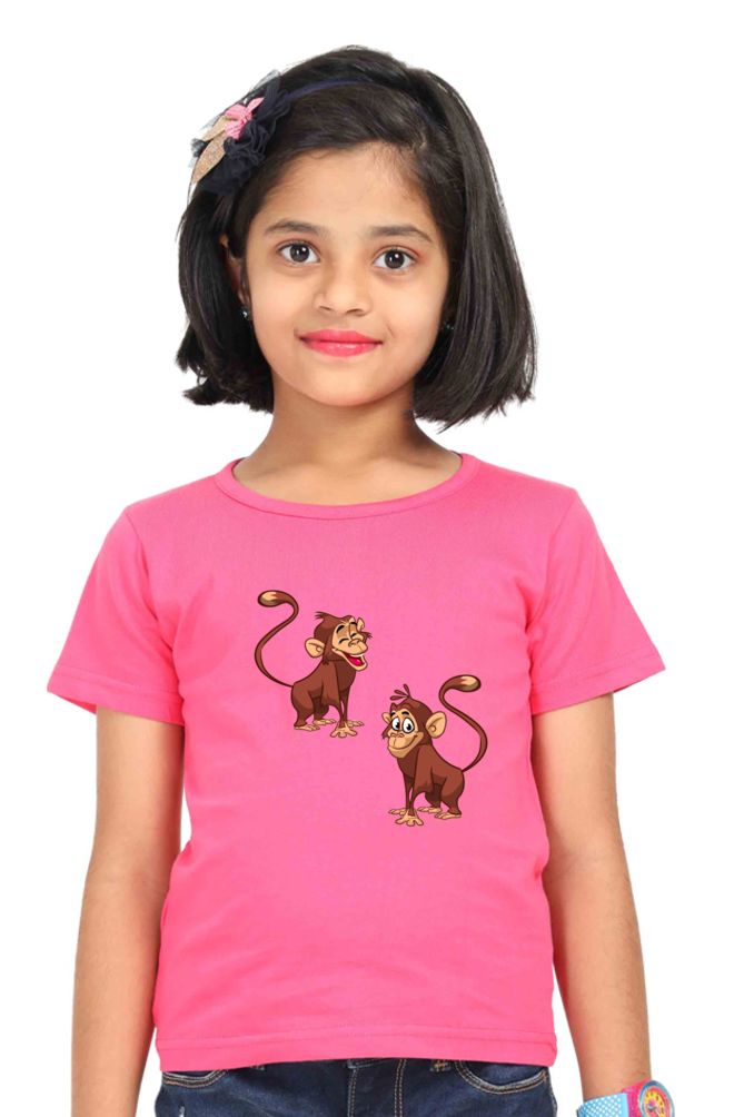 Monkey Madness Tee For Your Lil Girl