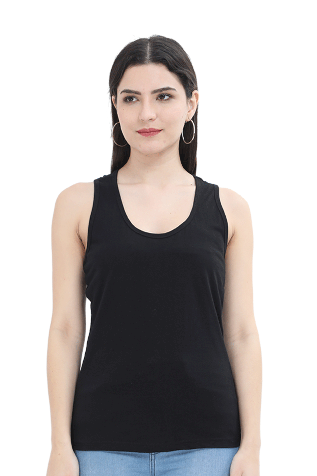 Women Solid Tank Top