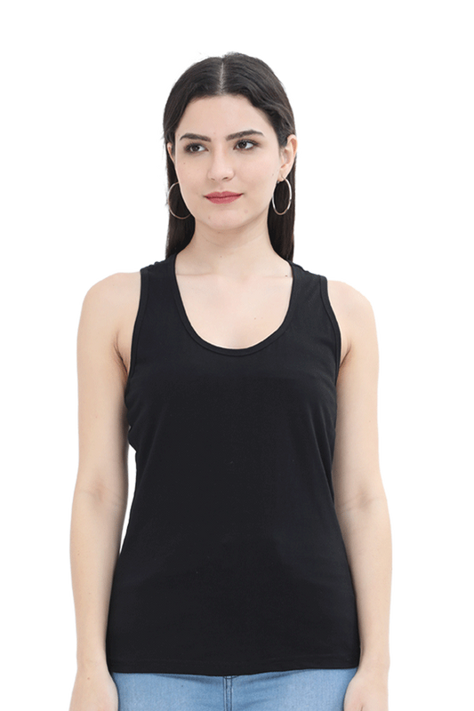 Women Solid Tank Top