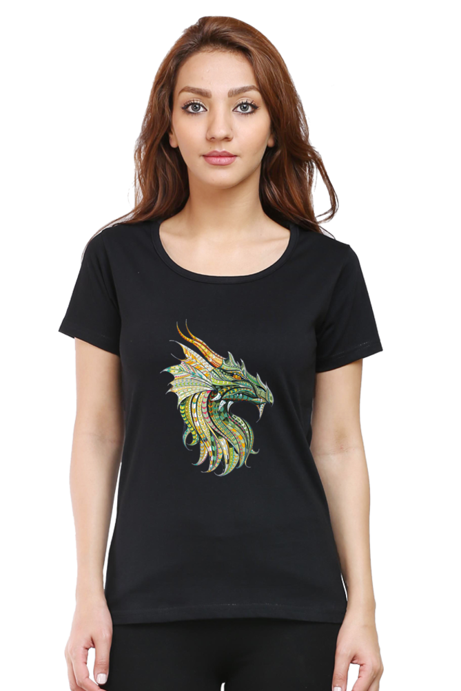 Fierce and Fabulous: Women's Dragon T-Shirt