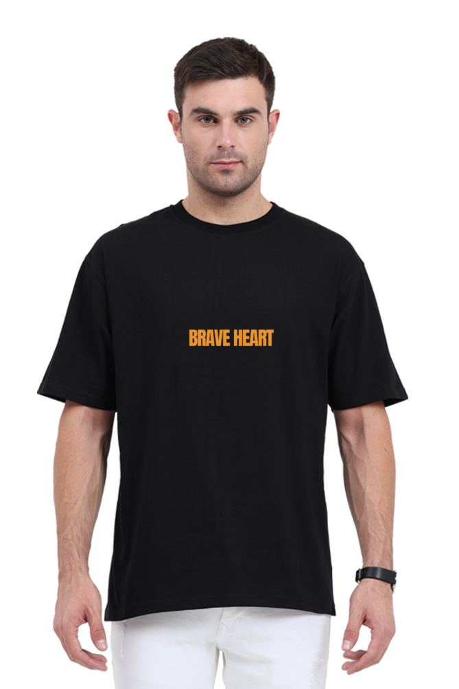 Men Oversized T- Brave Heart