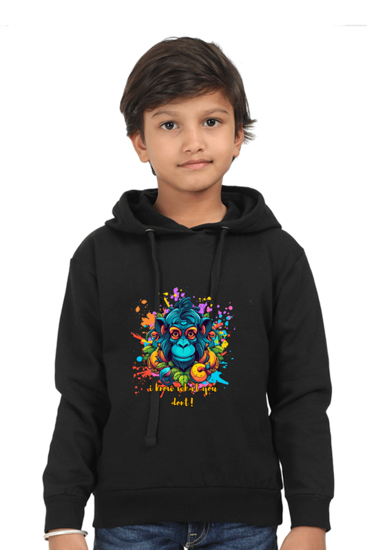 Kids Sweatshirt Hoodie- I Know What You Don't