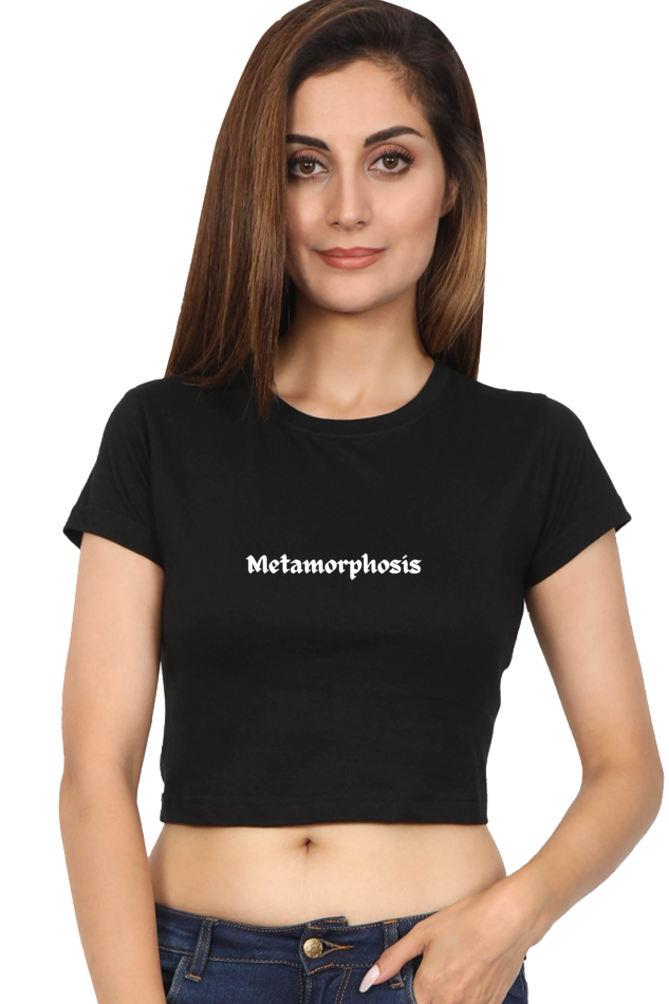 Female Crop Top- Metamorphosis