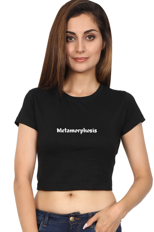 Female Crop Top- Metamorphosis