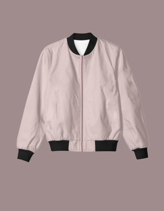 Baby Pink Bomber Jacket- Unisex