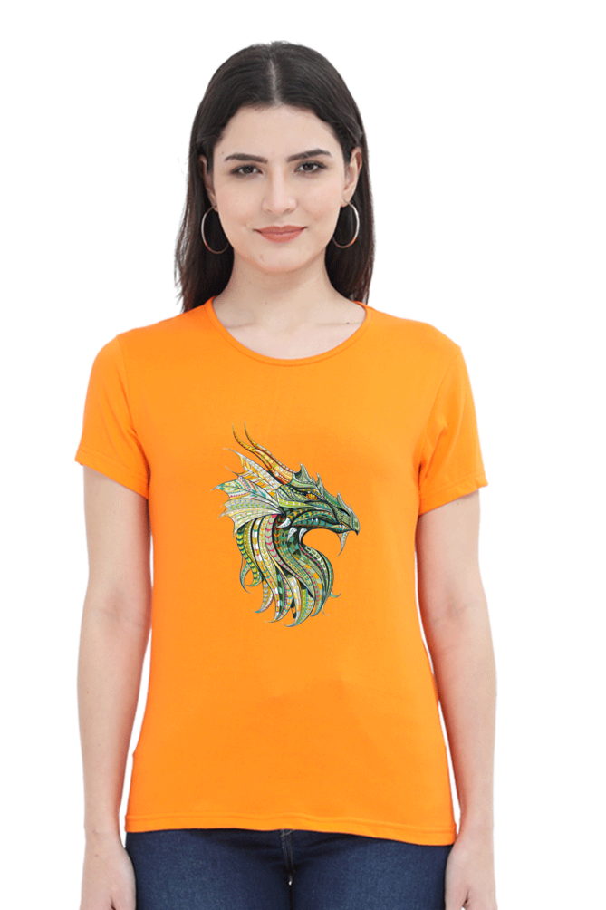 Fierce and Fabulous: Women's Dragon T-Shirt