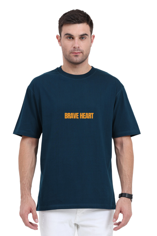 Men Oversized T- Brave Heart