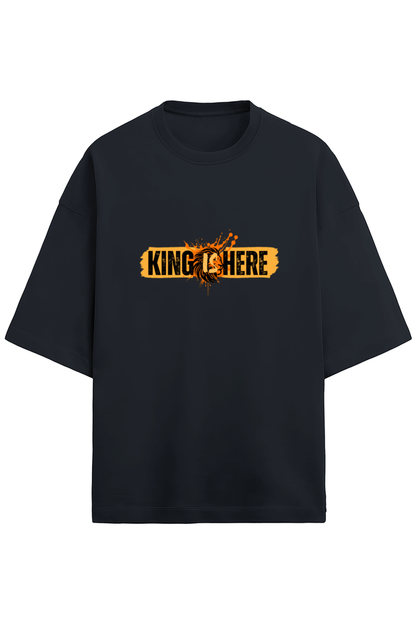 Premium Terry Oversized T- King Is Here