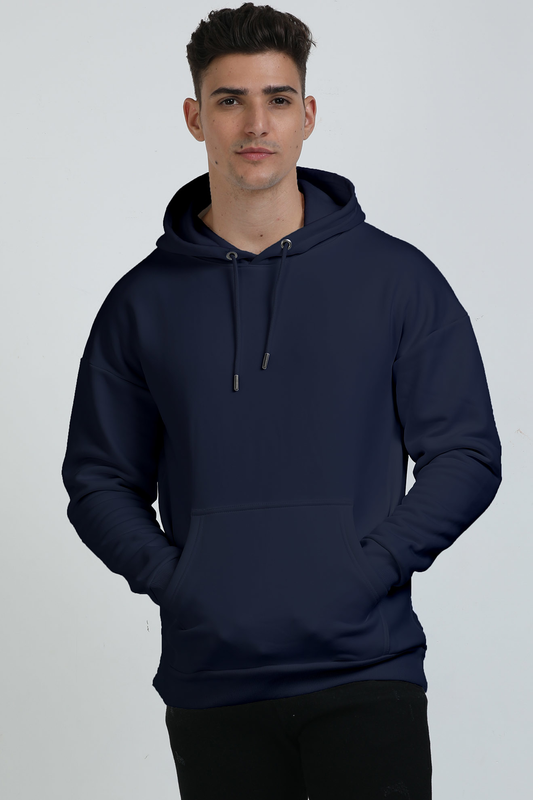 Unisex Premium OverSized Hoodie- Navy Blue