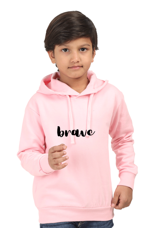 Brave Kids Hoodie- Boys & Girls (Light Colors)