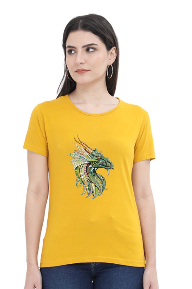 Fierce and Fabulous: Women's Dragon T-Shirt