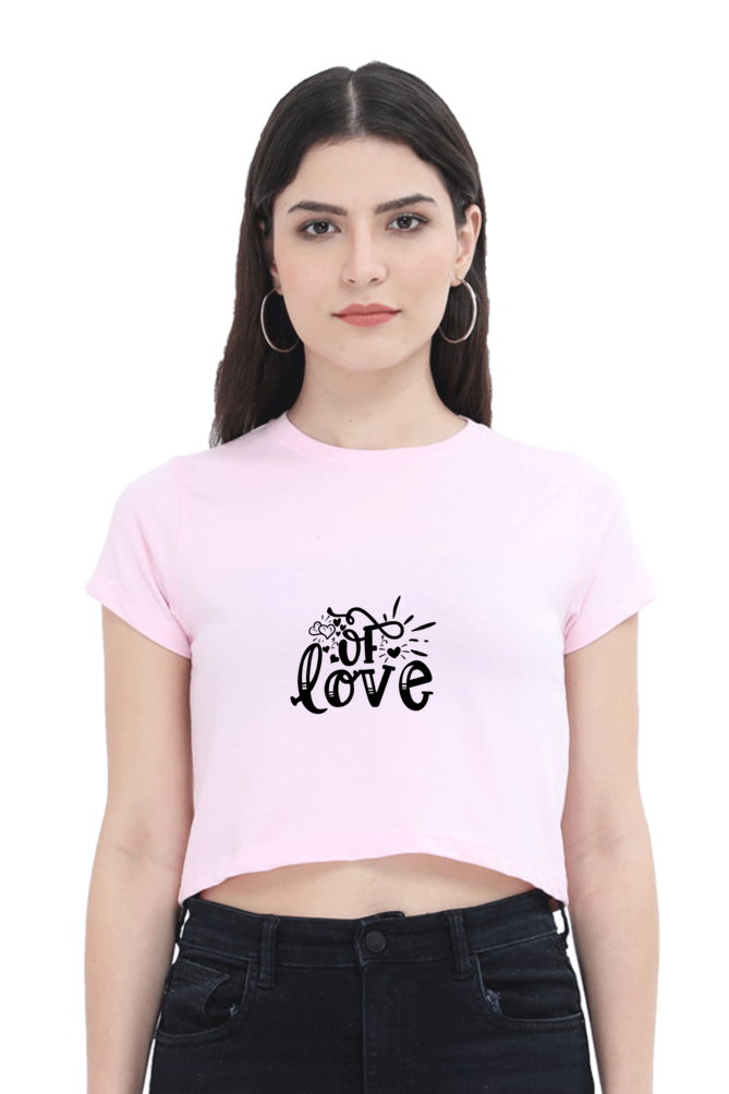 "OFF Love" Crop Top