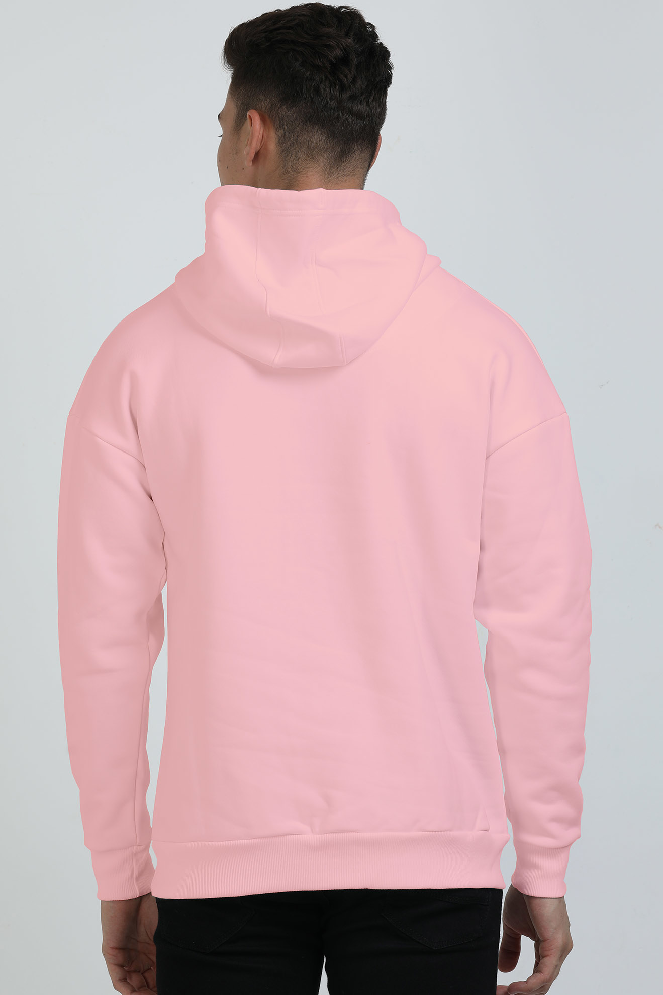 Brave Unisex OverSized Hoodie-Baby Pink