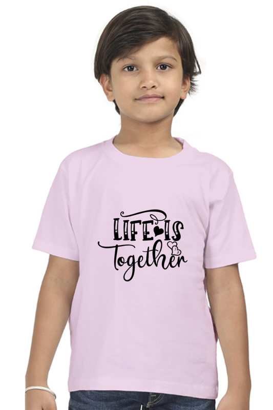 Life is Together Boys' Tee