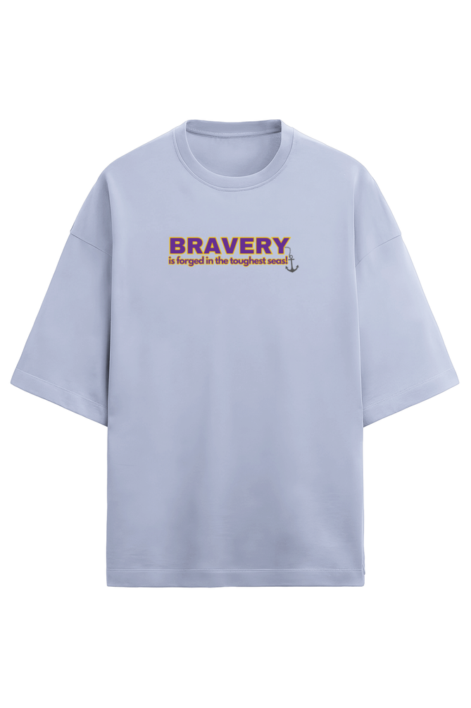 Oversized Tee: Bravery & Popeye(Light Colors)