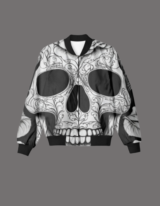 Big Skull Bomber Jacket