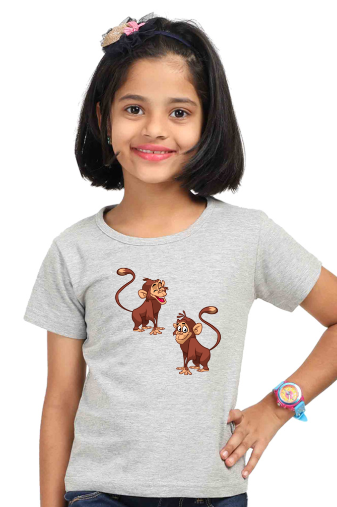 Monkey Madness Tee For Your Lil Girl