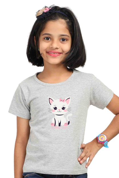 Girl Little Cat T