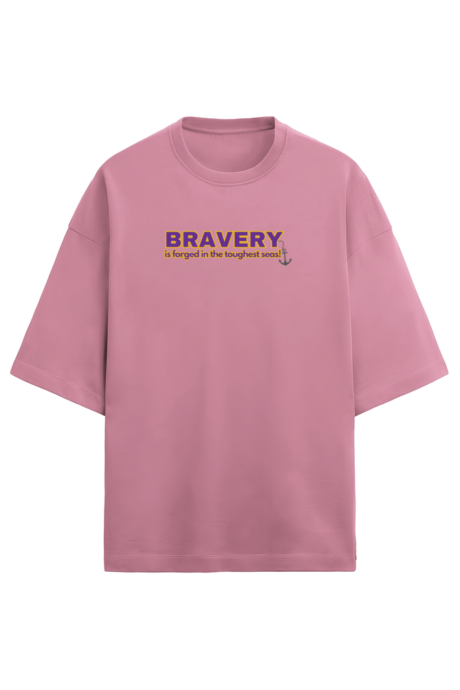 Oversized Tee: Bravery & Popeye(Light Colors)