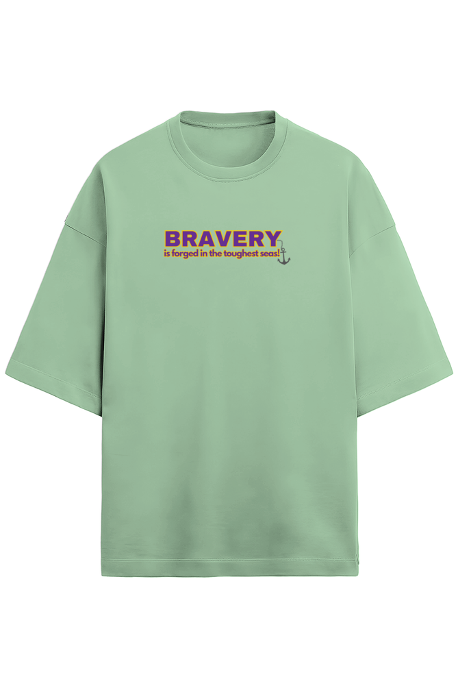 Oversized Tee: Bravery & Popeye(Light Colors)