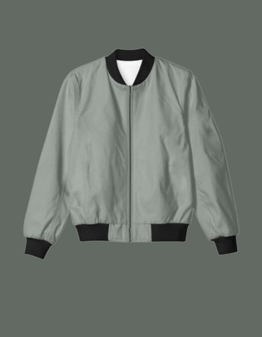 Mud Green Bomber Jacket- Unisex