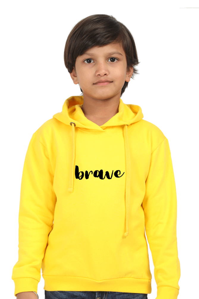 Brave Kids Hoodie- Boys & Girls (Light Colors)