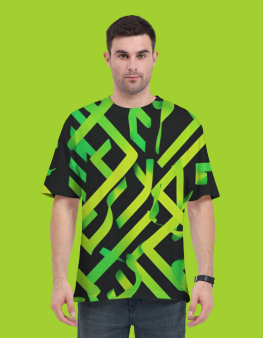 Neon Green Oversized T