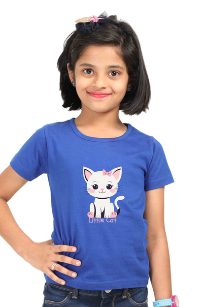 Girl Little Cat T