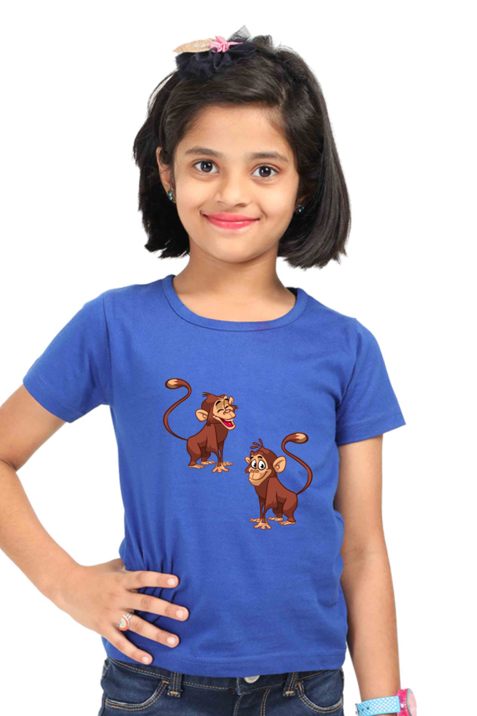 Monkey Madness Tee For Your Lil Girl